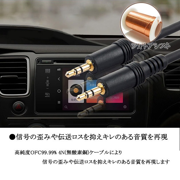 ڸߴʡpanasonic/ѥʥ˥åб ƥ쥪ߥ˥ץ饰 3.5mm AUXǥ֥  1.5m ľ-ľ  Part.12̵ڥ᡼ؤξ