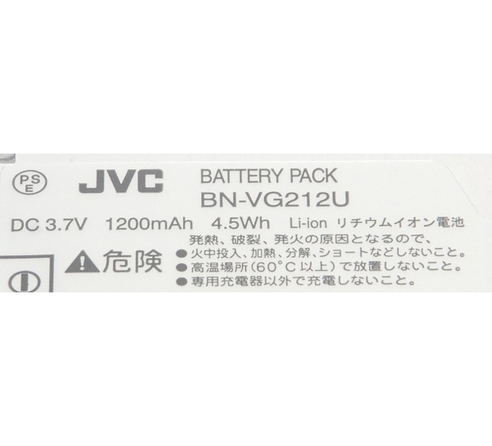 JVCKENWOOD JVC �ӥ�����������BN-VG212��������।����Хåƥ꡼ ������̵���ڤ椦�ѥ��åȡ�