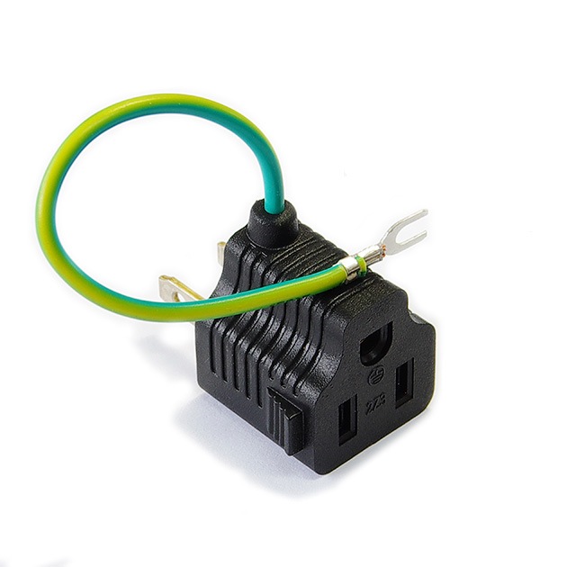 �ڵ��ܵ����б��ۥ��������Ÿ�3P-��������2P�Ѵ��ץ饰(15A/125V) Part.1