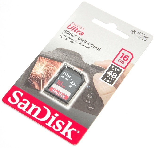 SanDisk ǥSDHC Ultra16GBѥå  Class10  UHS-I  48MB/s (SDɡ꡼)