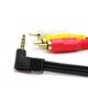 �ڵ���SHARP/���㡼�׵����б��� 4��3.5mmL����-RCA�Ѵ�AV�����֥� 0.5m 4��3.5mm L/V/G/R����(����)-RCA(����)�֡��򡦲�  Part.1