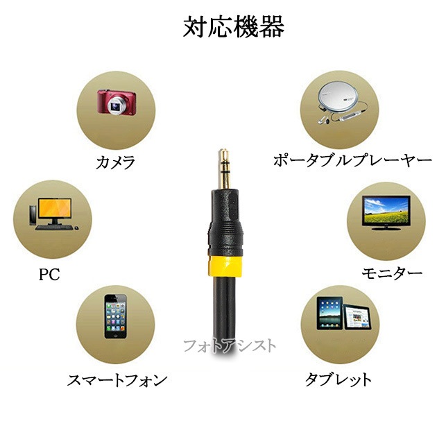 �ڸߴ��ʡ�FUJITSU/�ٻ����б�RCA�����ǥ��������֥� 5.0m (���ƥ쥪�ߥ˥ץ饰AUX3.5mm���� - 2RCA����)   Part.1������̵���ڥ᡼���ؤξ���