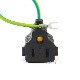 ���������Ÿ�3P-��������2P�Ѵ��ץ饰(15A/125V) 3P-2P�Ѵ������ץ���