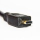 HDMI �����֥롡HDMI - micro�������ѥ�CB-HD1�ߴ���  1.4�����б� 1.5m �����å�ü�� (�������ͥå��б���Type-D���ޥ�����) ������̵���ڥ᡼���ؤξ���
