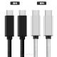 USB-C�����֥� C-C ��1m�� USB3.2 Gen2x2(20Gbps)  PD�б� 5A 100W���� E-Mark��ܡ�USB-IFǧ�ڼ�����4K(UHD)�б�����å��奷��С���Type-C�����֥롡����̵���ڥ᡼���ؤξ���
