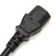 NEC�б� �������������� AC�Ÿ������֥� 1.8m  125v 12A  IEC C13����  Part.1  3�ԥ󥽥��å�(�᥹)��3�ԥ󥢡������ץ饰(����) 