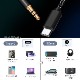 ����¾�᡼����2�б� Type-Cü�Ҥ���3.5mm3�˥ץ饰�Ѵ������֥� ��AUX �����֥롡1.0m �֥�å� ���ȥ졼�ȥ����֥�  ����̵���ڥ᡼���ؤξ���