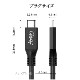 ٻ/FUJITSUб USB4 (TypeC-TypeC) 0.5m ֥å Part.1  40Gbps USB-IFǧ  USB PDб 100W  Thunderbolt 4/3 ߴ̵ڥ᡼ؤξ