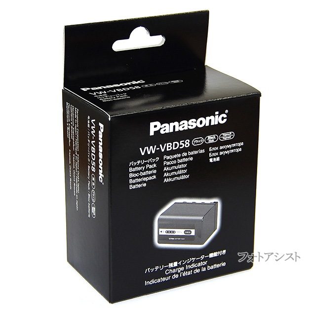 Panasonic ѥʥ˥å VW-VBD58 Хåƥ꡼ѥå ӥǥѽ   