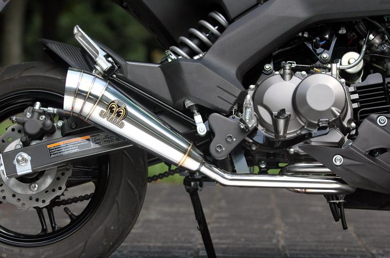 Z125PRO（2BJ-BR125H/BR125H）｜PURE SPORT Megaphone　※在庫完売、販売終了しました