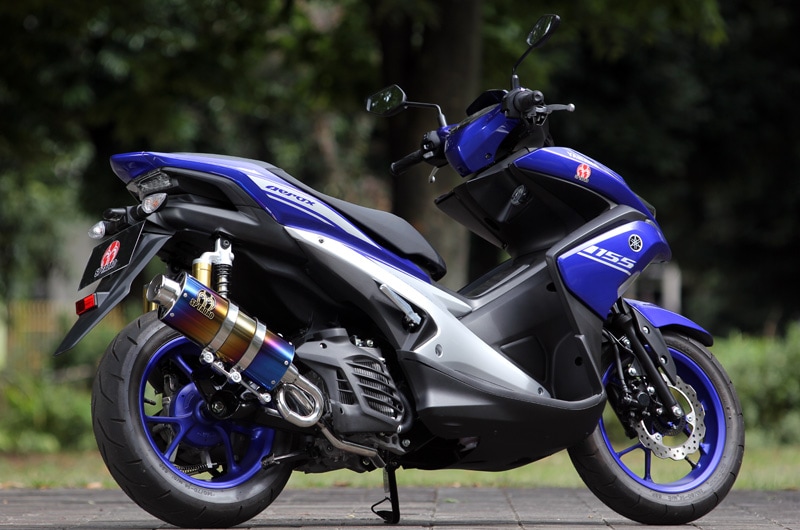AEROX155｜PURE SPORT SilentVersion TitanBlue（SG472タイ仕様）　　※販売終了しました