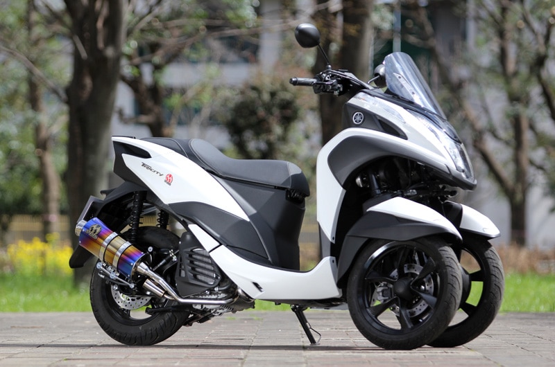 2018~2022 TRICITY125��2BJ-SEC1J�ˡ�POWERBOX FULL SilentVersion TitanBlue�����߸˴��䡢������λ