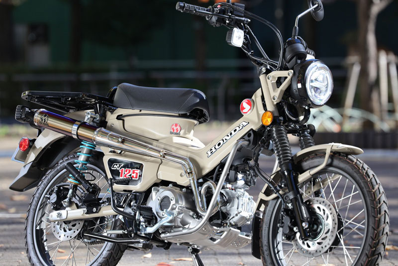 -22 CT125ハンターカブ (2BJ-JA55)  PURE SPORT ”チタンブルー"