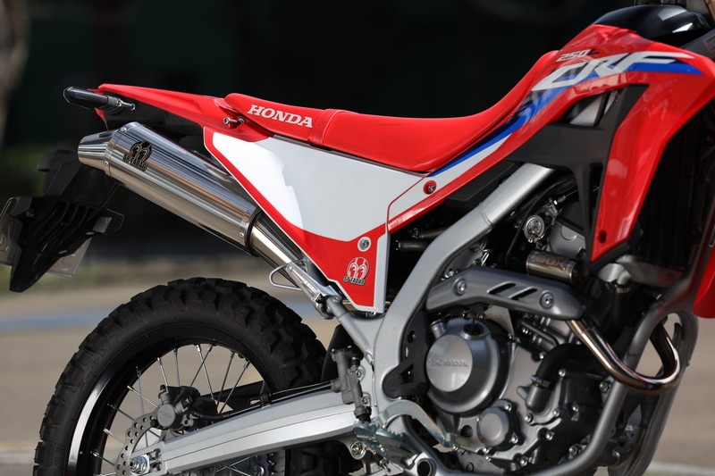 ’21-’22CRF250L POWERBOXサイレンサー(2BK-MD47)［政府認証マフラー］　※8BK-MD47には適合しません