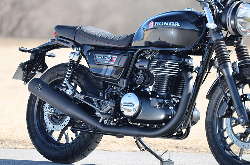 2022 GB350S (2BL-NC59)｜POWERBOX サイレンサーブラック