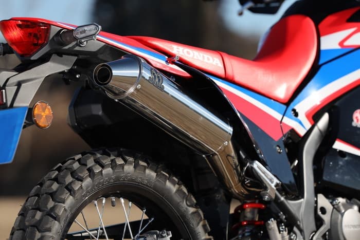 2023~CRF250RALLY (8BK-MD47) POWERBOX サイレンサー［政府認証マフラー］　※只今ご注文が集中しております。お届けにしばらく日数をいただく場合がございます。