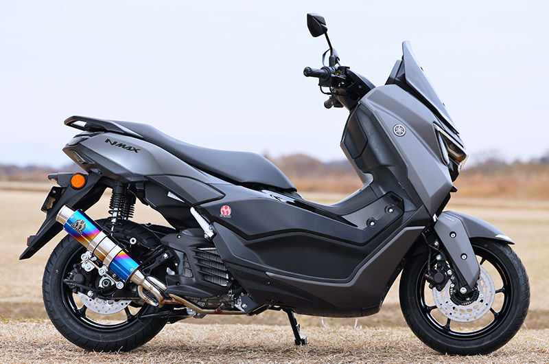2025~NMAX (8BJ-SEL1J) PURESPORT "S" チタンブルー［政府認証マフラー］