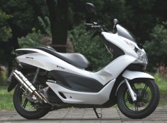 ��'11 PCX125��PURE SPORT-S ���ƥ�쥹������󥵡�������ǧ�ڥޥե顼��