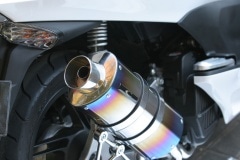 ～'11 PCX125｜PURE SPORT-サイレントver./チタンブルーサイレンサー［政府認証マフラー］