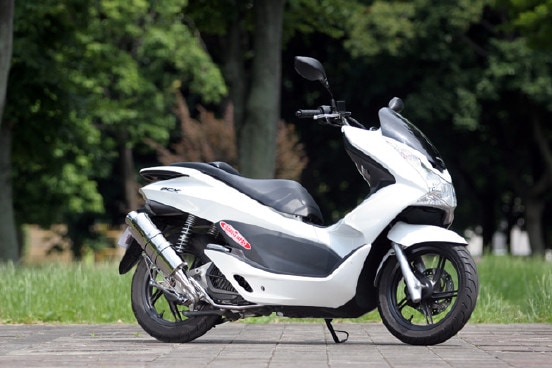 ～'11 PCX125｜PURE SPORT TypeONEテール(サイレントver)　ゴールドエンブレム