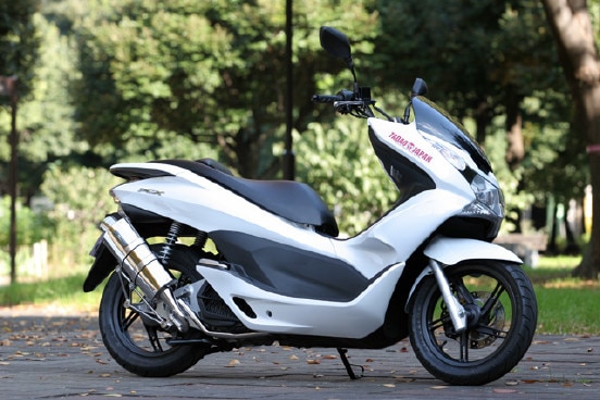 ～'11 PCX125｜PURE SPORT-サイレントver./ステンレスサイレンサー［政府認証マフラー］