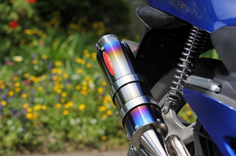 '12�� PCX125 eSP��PURE SPORT-R��������ɥ���֥��TitanBlue �� ���佪λ ��