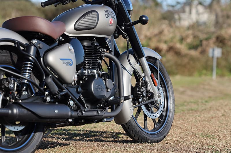 ROYAL ENFIELD 2022~2024 CLASSIC350 (ME3ELJ15) POWERBOXナローパイプ　ブラックエディション