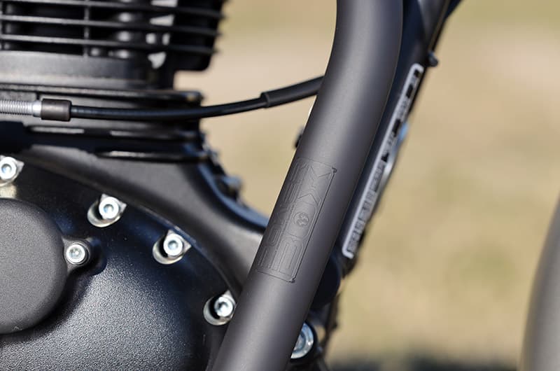 ROYAL ENFIELD 2022~2024 CLASSIC350 (ME3ELJ15) POWERBOXナローパイプ　ブラックエディション