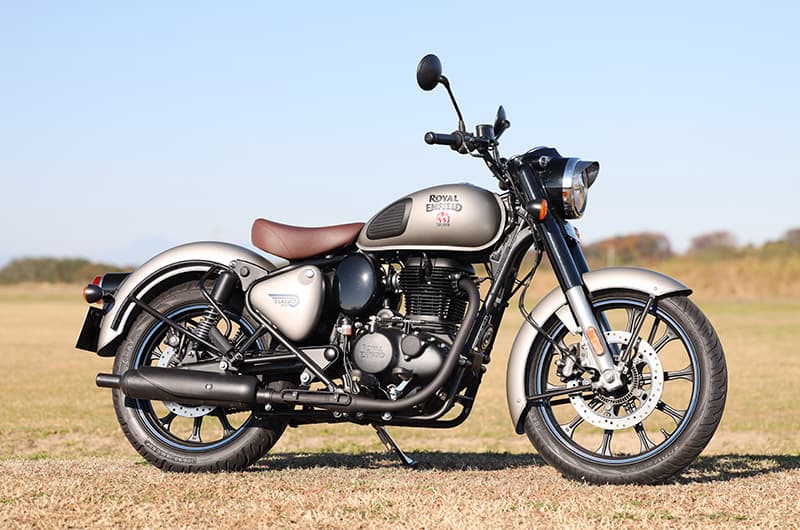 ROYAL ENFIELD 2022~2024 CLASSIC350 (ME3ELJ15) POWERBOXナローパイプ　ブラックエディション
