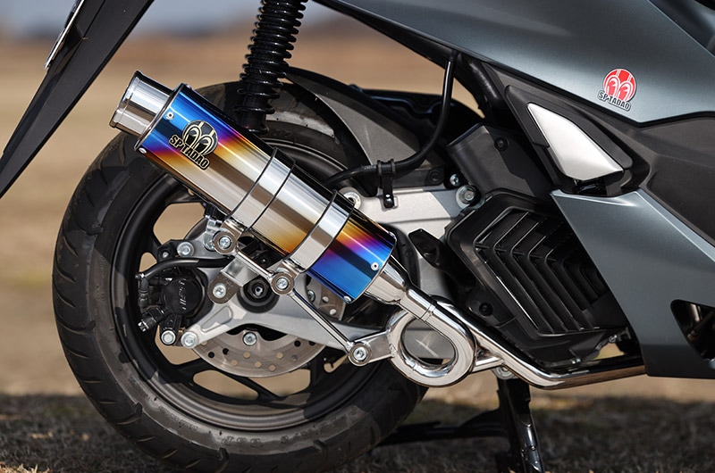 23~24 PCX160 (8BK-KF47) PURESPORT 'S' チタンブルー｜SP忠男
