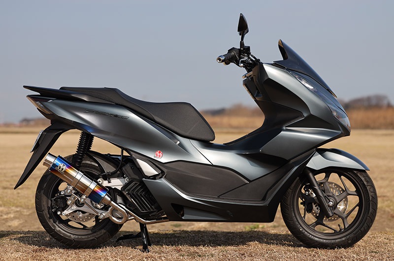 23~24 PCX160 (8BK-KF47) PURESPORT 'S' チタンブルー｜SP忠男