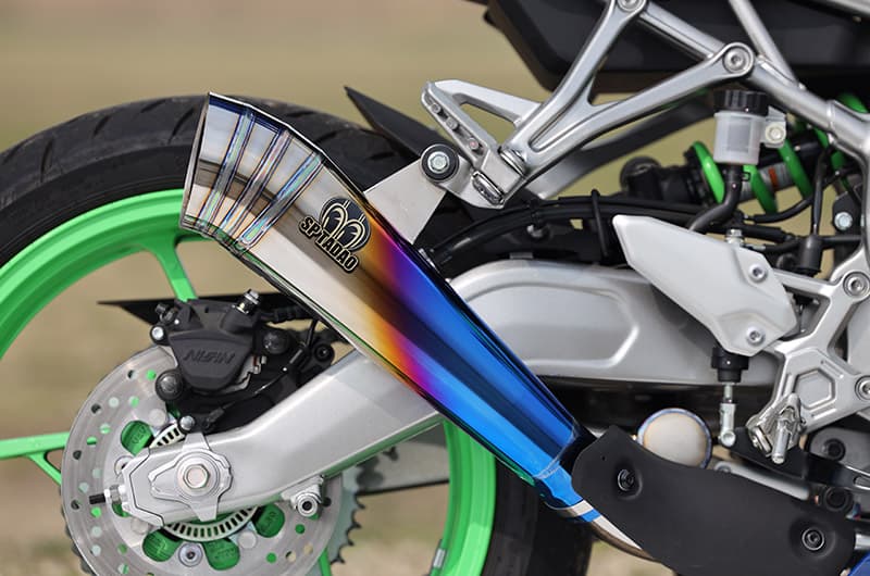 23~Ninja ZX-4R SE/RR (8BL-ZX400P) POWERBOX メガホン サイレンサー