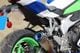23~Ninja ZX-4R SE/RR (8BL-ZX400P) POWERBOX メガホン サイレンサー / チタンブルー［政府認証マフラー］