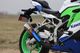 23~Ninja ZX-4R SE/RR (8BL-ZX400P) POWERBOX メガホン サイレンサー / チタンブルー［政府認証マフラー］