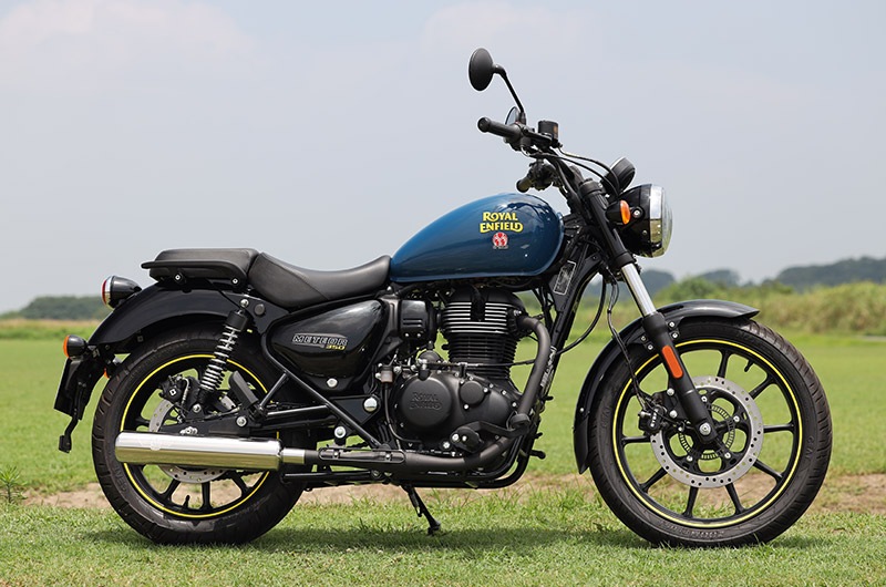 ROYAL ENFIELD 2022~METEOR350 (ME3EMJ15) POWERBOXサイレンサー ［政府認証マフラー］※O2センサー２個タイプ（8BL型式）には適合しません