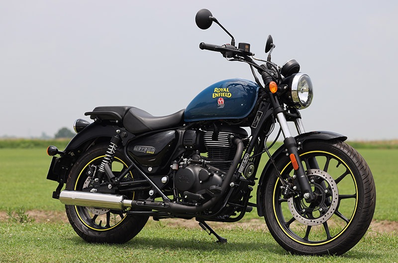 ROYAL ENFIELD 2022~METEOR350 (ME3EMJ15) POWERBOXサイレンサー ［政府認証マフラー］※O2センサー２個タイプ（8BL型式）には適合しません