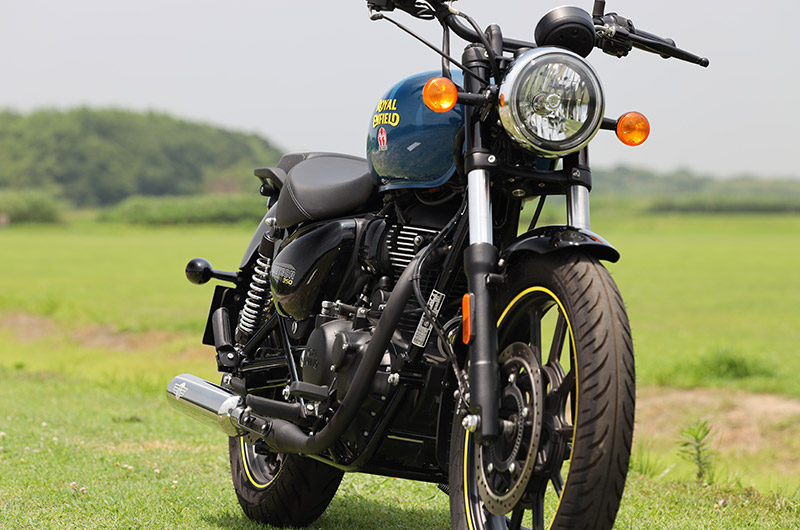 ROYAL ENFIELD 2022~METEOR350 (ME3EMJ15) POWERBOXサイレンサー ［政府認証マフラー］※O2センサー２個タイプ（8BL型式）には適合しません
