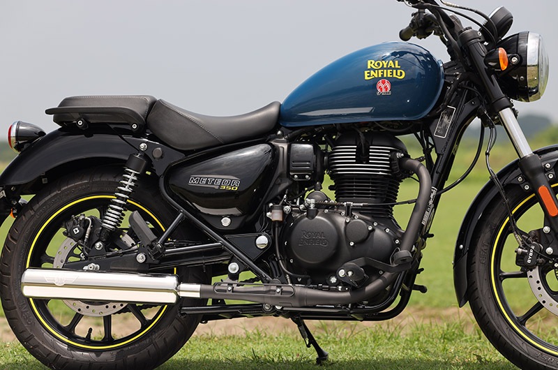 ROYAL ENFIELD 2022~METEOR350 (ME3EMJ15) POWERBOXサイレンサー ［政府認証マフラー］※O2センサー２個タイプ（8BL型式）には適合しません