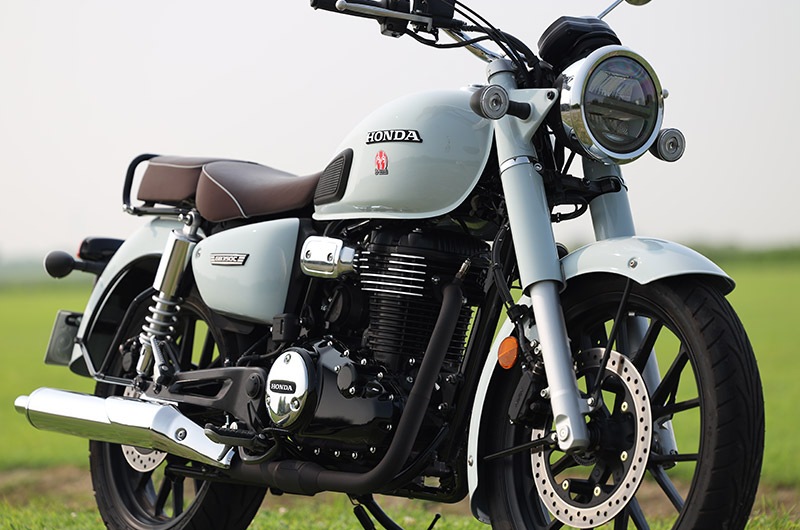 HONDA GB350C (8BL-NC64) POWERBOXナローパイプ ブラックエディション