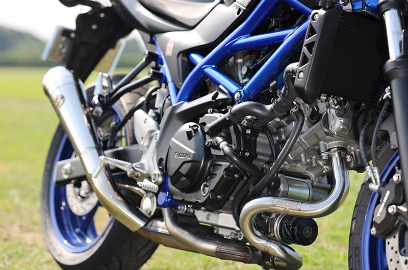 SUZUKI｜SV650ABS/X ABS | POWERBOX パイプ チタンソリッド （適合型式：2BL-VP55B / 8BL-VP55E） ※ただ今製作にお時間がかかります。納期を事前にお確かめください。