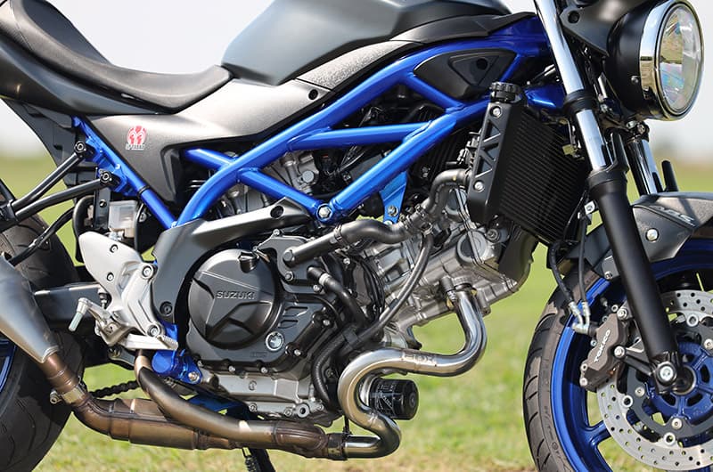 SUZUKI｜SV650ABS/X ABS | POWERBOX パイプ チタンソリッド （適合型式：2BL-VP55B / 8BL-VP55E） ※ただ今製作にお時間がかかります。納期を事前にお確かめください。