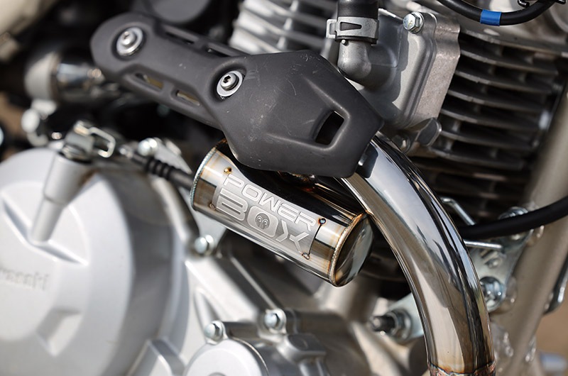 KLX230シェルパ / S / SM / DF　(8BK-LX232A) POWERBOXパイプ 
