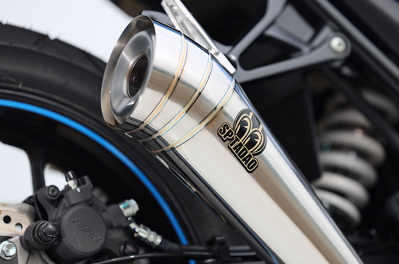 GX用爆吸い‼️ワンオフハス斬りマフラー 23- GSX250R（8BK-DN12B / 2BK-DN11A ） POWERBOX ※在庫無くなり次第