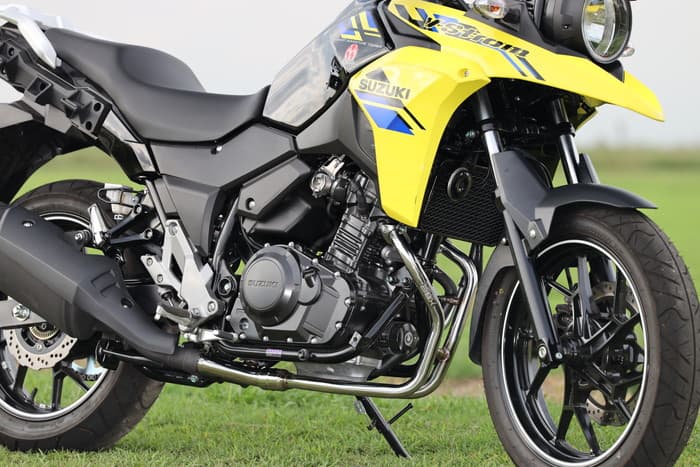 '23- Vストローム250（8BK-DS12E） POWERBOXパイプ　※'23- GSX250R（8BK-DN12）には適合しません　※只今ご注文が集中しております。お届けにしばらく日数をいただく場合がございます。