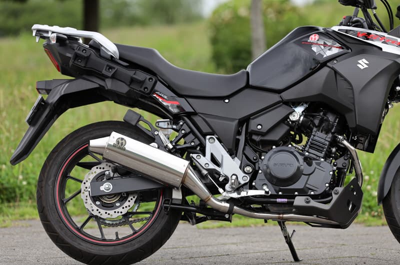 '23- Vストローム250（8BK-DS12E） POWERBOX サイレンサー TABI［政府認証マフラー］※'23- GSX250R（8BK-DN12）には適合しません