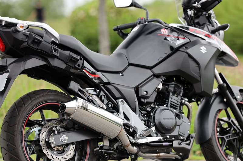 '23- Vストローム250（8BK-DS12E） POWERBOX サイレンサー TABI［政府認証マフラー］※'23- GSX250R（8BK-DN12）には適合しません