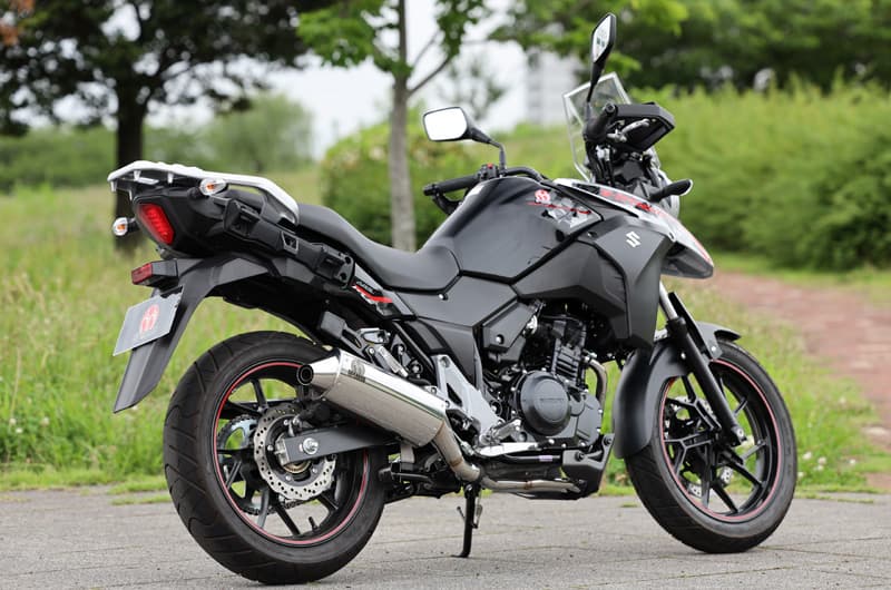 '23- Vストローム250（8BK-DS12E） POWERBOX サイレンサー TABI［政府認証マフラー］※'23- GSX250R（8BK-DN12）には適合しません