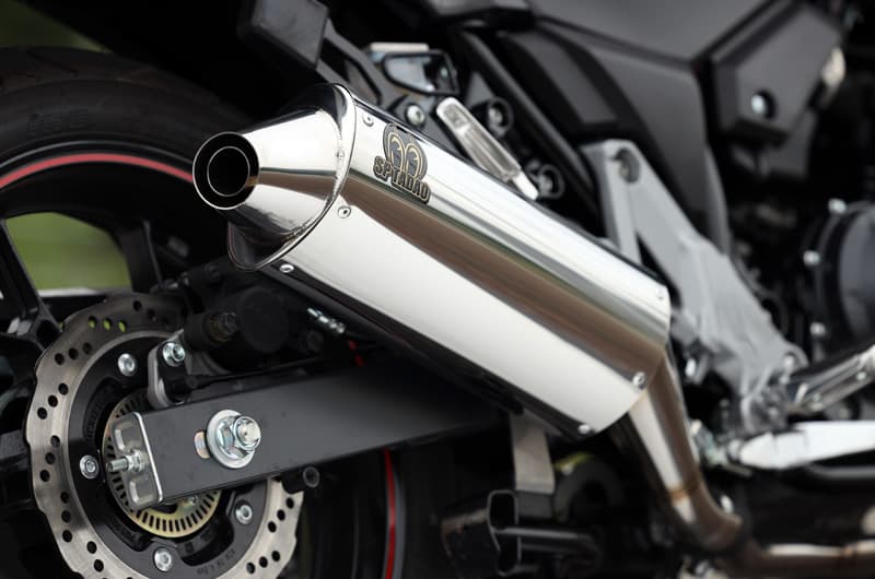 '23- Vストローム250（8BK-DS12E） POWERBOX サイレンサー TABI［政府認証マフラー］※'23- GSX250R（8BK-DN12）には適合しません