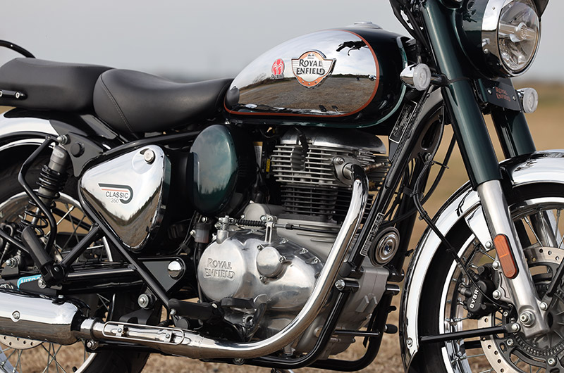 25- Royal Enfield CLASSIC 350 / BULLET 350　(8BL-DJEL/8BL-DJEN)  POWERBOXナローパイプ