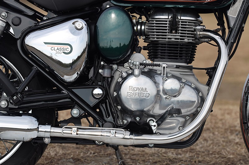 25- Royal Enfield CLASSIC 350 / BULLET 350　(8BL-DJEL/8BL-DJEN)  POWERBOXナローパイプ